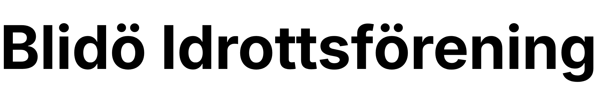 Blidö idrottsförening