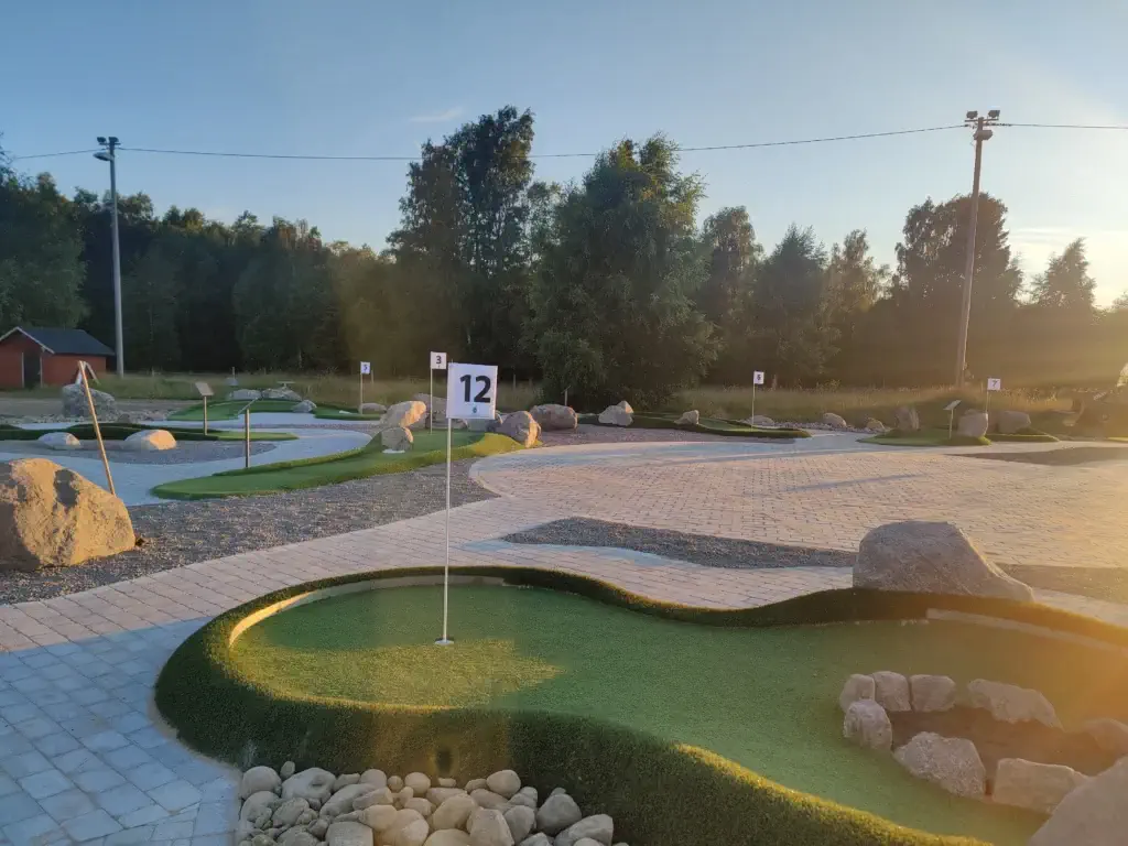 Äventyrsgolfbanan på Blidö